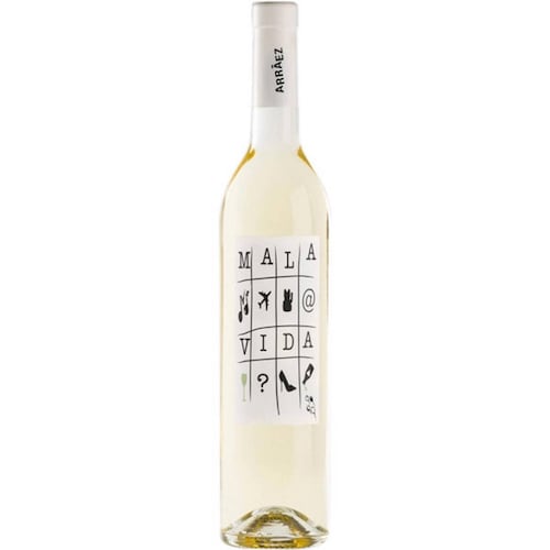 Pack 2 Vino Blanco Mala Vida Merseguera-Moscaltel-Verdil 750 ml 