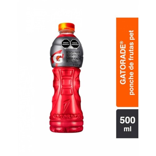 Pack de 6 Bebida Rehidratante Gatorade Ponche de 500 ML 