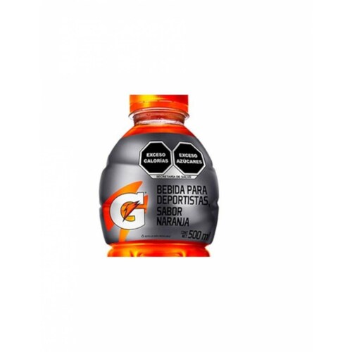 Pack de 6 Bebida Rehidratante Gatorade Naranja de 500 ML 