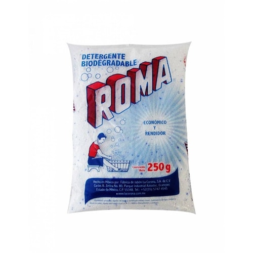 Pack de 40 Detergentes Roma de 250 Gr 