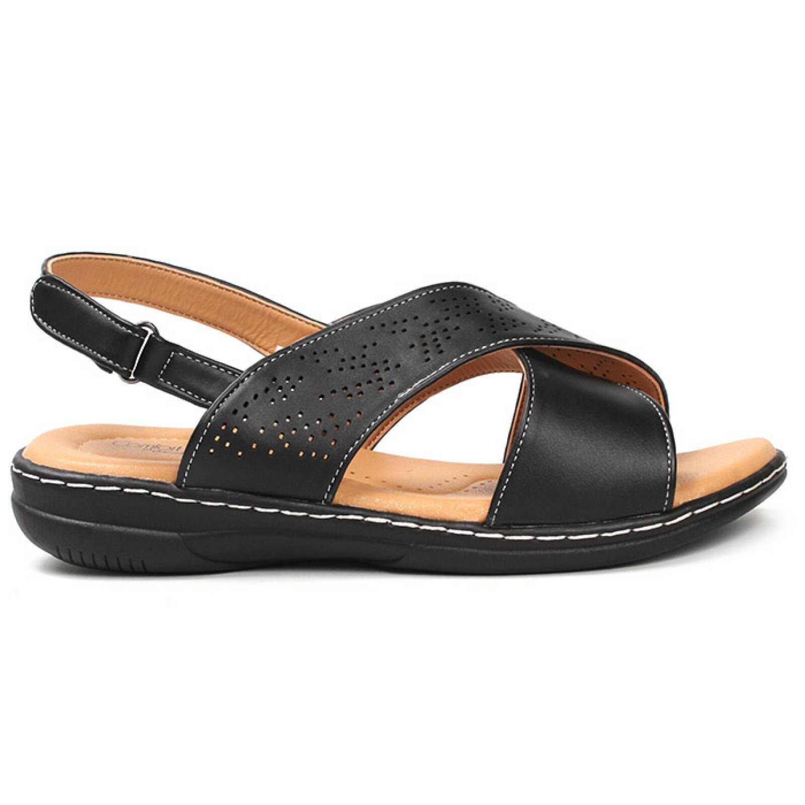 Sandalia para dama furor 15567 negro - Sears
