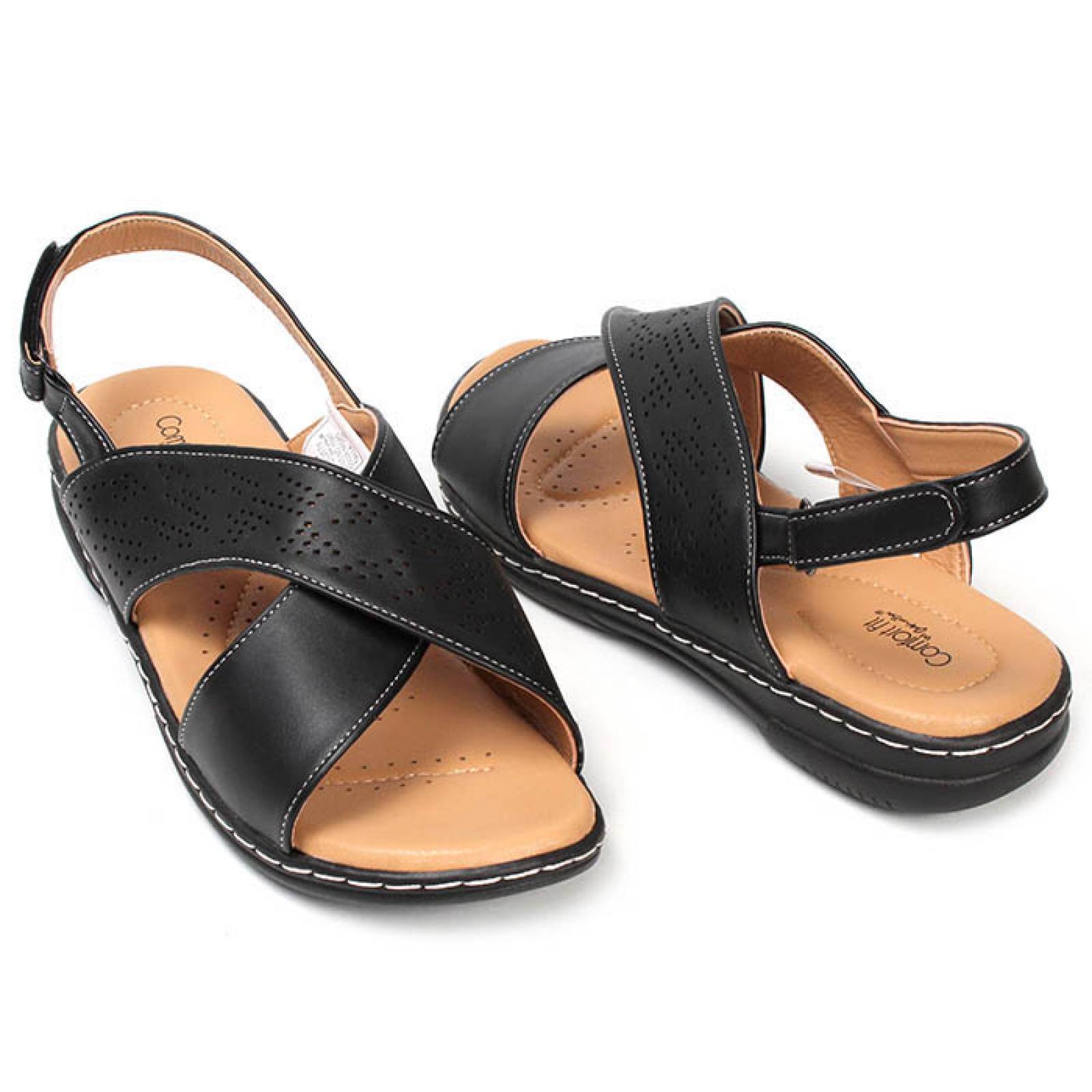 Sandalia para dama furor 15567 negro - Sears