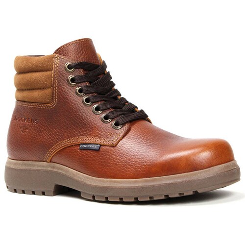 Botin casual para caballero dockers d227605-oc ocre piel
