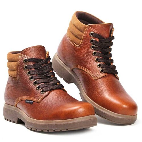 Botin casual para caballero dockers d227605-oc ocre piel