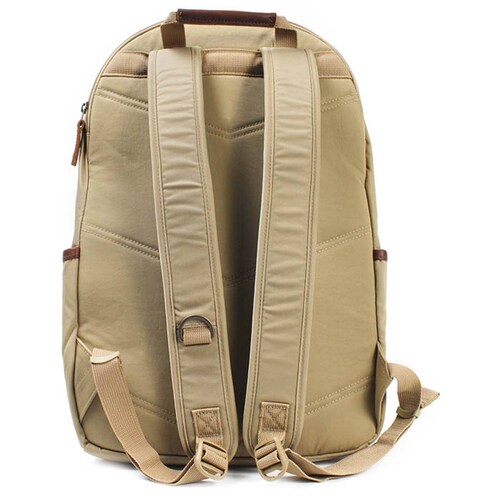 Mochila clasica con parches timberland tm-a1copbe beige
