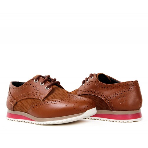 Oxford para niño cr7-cristiano ronaldo n8-7470cog cogñac