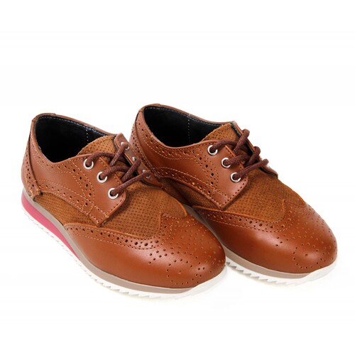 Oxford para niño cr7-cristiano ronaldo n8-7470cog cogñac