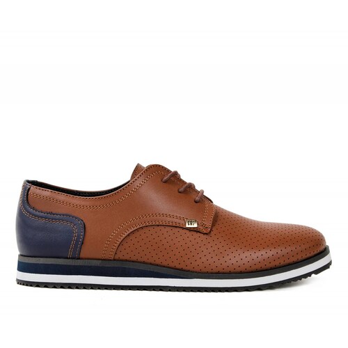 Calzado para joven diseño derby cr7 nt-431ca café