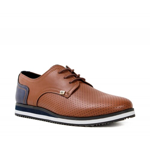 Calzado para joven diseño derby cr7 nt-431ca café
