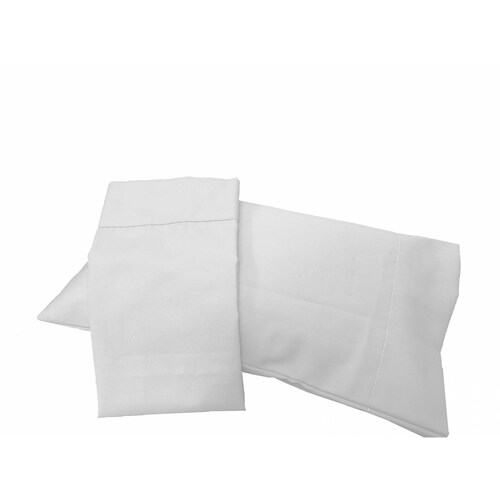 Pack de Almohadas para bebe con funda Cary Smooth Colors 25x30 cm Blanco
