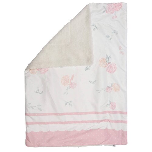 Cobija Cary Rose 70x100 cm, Rosa