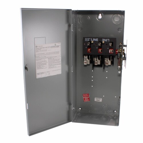 GE TGN3323 Interruptor de seguridad 2P 100A 24