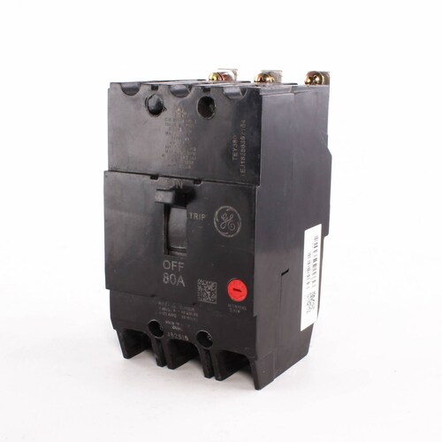 GE TEY380 INTERRUPTOR T ATORNILLABLE 3P 80A 4