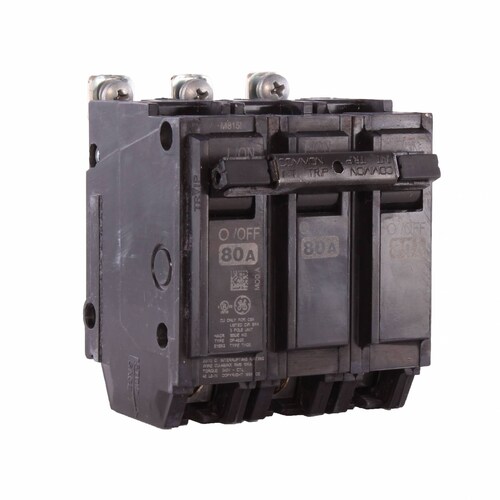 GE THQB32080 INTERRUPTOR T ATORNILLABLE 3P 80A 240VAC