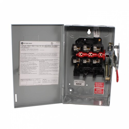 GE TGN3321 INTERRUPTOR DE SEGURIDAD 2P 30A 240