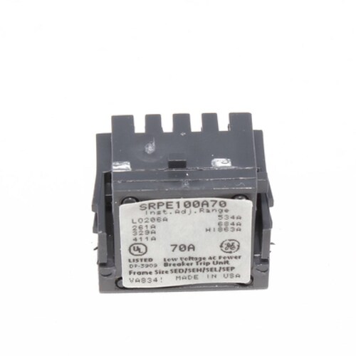 GE SRPE100A70 SPECTRA E 70A RATING PLUG