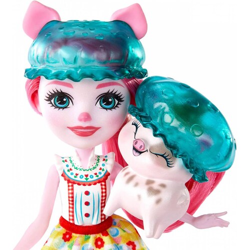 Enchantimals Petya Pig & Nisha Hora Del Baño