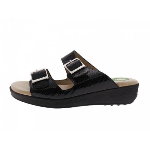 SANDALIAS CAPRICHO 16225 CHAROL PUNTINI NEGRO  22 28 5 DAMAS
