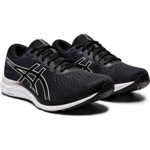 Tenis ASICS 10 11A657 001 BLACK WHITE GEL EXCITE 7  25 31 CABALLEROS