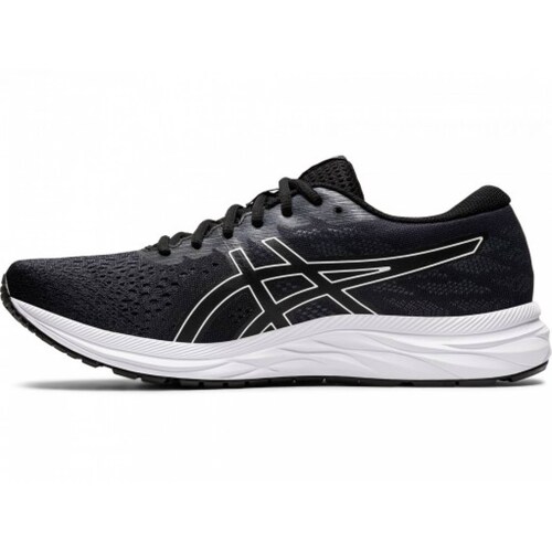Tenis ASICS 10 11A657 001 BLACK WHITE GEL EXCITE 7  25 31 CABALLEROS