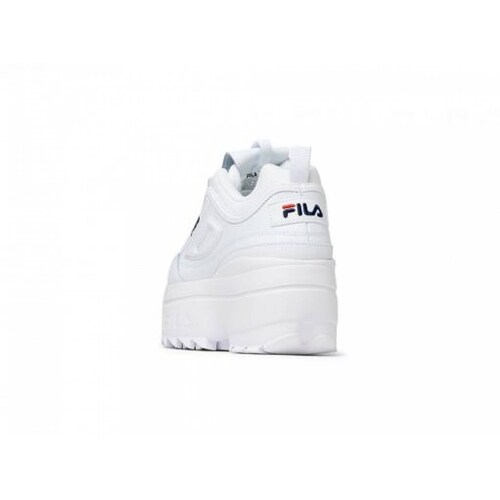 Tenis FILA 5FM 00704 125 WHITE NAVY RED DISRUPTOR II  22 27 DAMAS