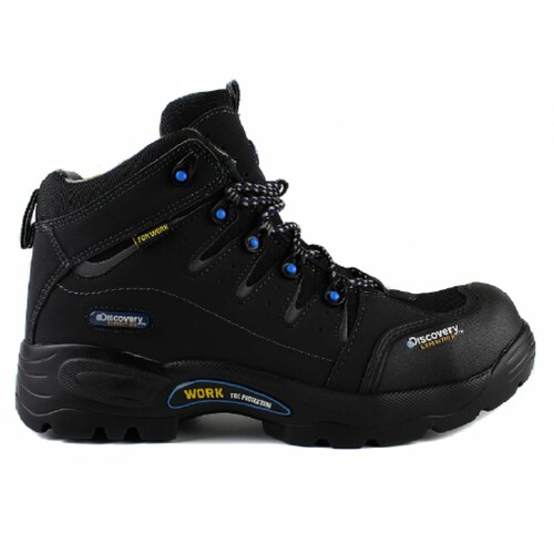 BOTA DE TRABAJO DISCOVERY 1955 CASCO POLICARBONATO NEGRO PU  25 0  30 0 CABALLEROS