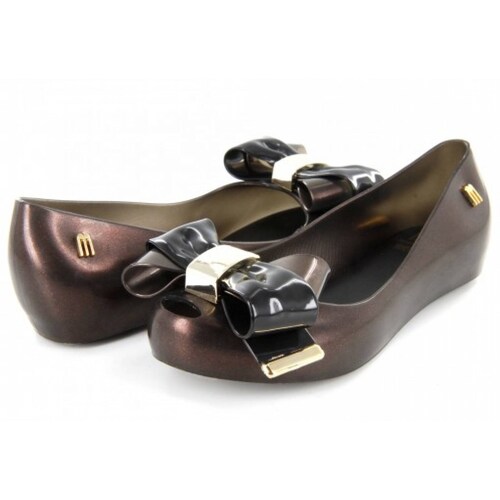 ZAPATOS MINI MELISSA 32581 NEGRO  17 23 NIÑAS