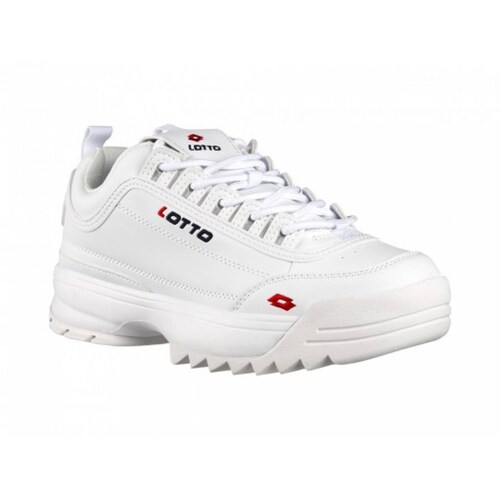 Tenis LOTTO 0H315 100 WHITE WICKED  25 30 CABALLEROS