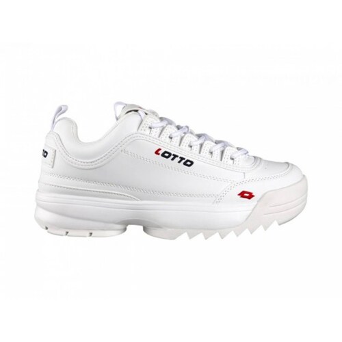 Tenis LOTTO 0H315 100 WHITE WICKED  25 30 CABALLEROS
