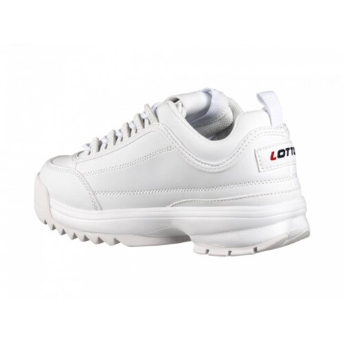 Tenis LOTTO 0H315 100 WHITE WICKED  25 30 CABALLEROS