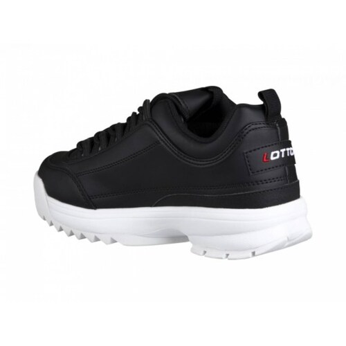 Tenis LOTTO 0H315 002 NEGRO WICKED  25 30 CABALLEROS