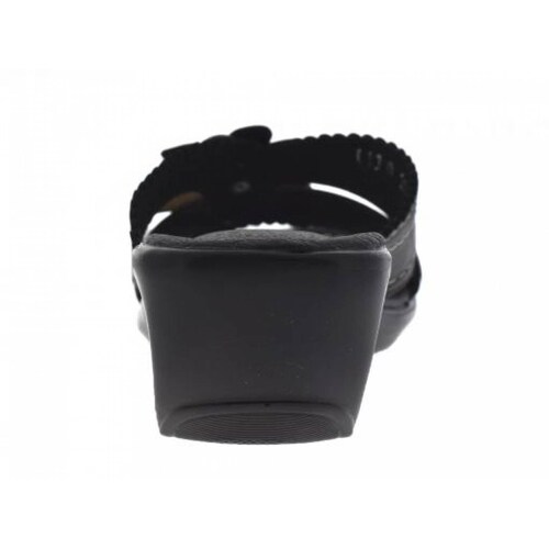 SANDALIA PLATAFORMA DIANA DENISSE 1130 CABRA NEGRO PAVITA MEDUSA  22 0   27 0 DAMAS