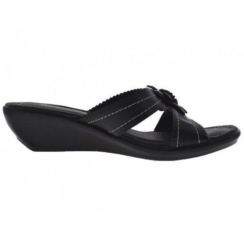 SANDALIA PLATAFORMA DIANA DENISSE 1130 CABRA NEGRO PAVITA MEDUSA  22 0   27 0 DAMAS
