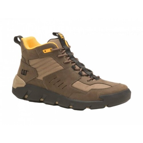 BOTA CATERPILLAR P 725603 BROWN YELLOW CRAIL SPORT MID  25 30 Hombre