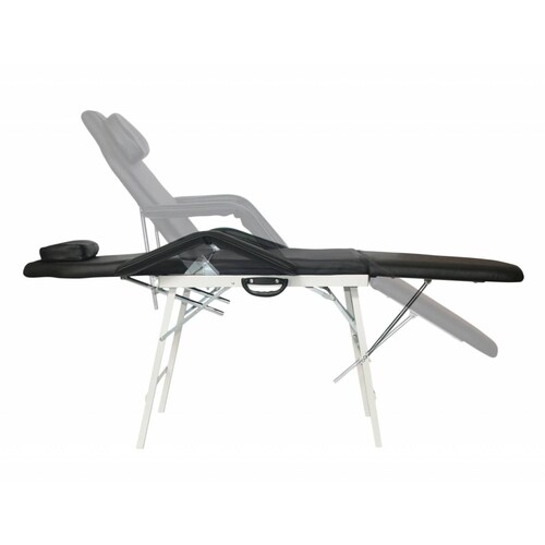 Silla Faciales Cama Camilla Sillon Spa Masaje Negro