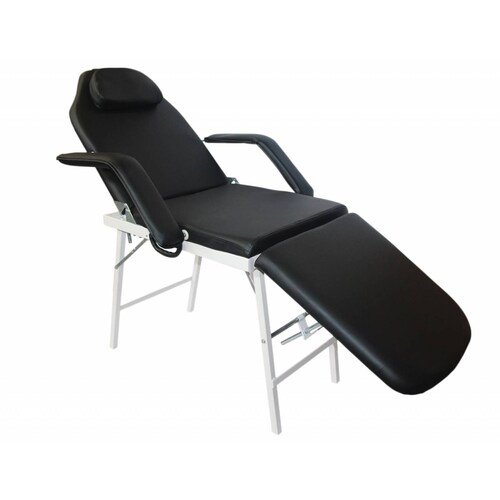 Silla Faciales Cama Camilla Sillon Spa Masaje Negro