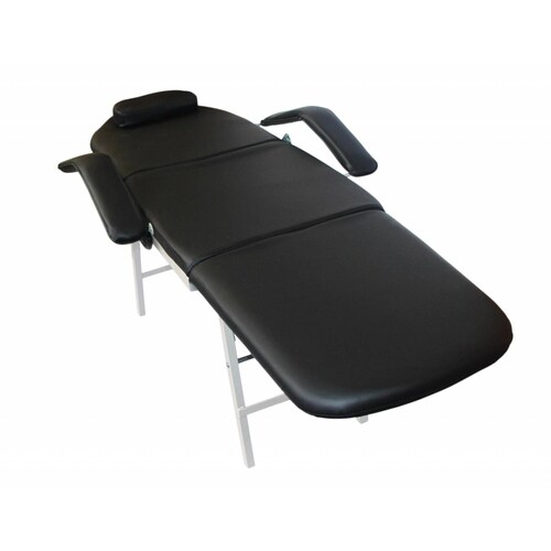 Silla Faciales Cama Camilla Sillon Spa Masaje Negro