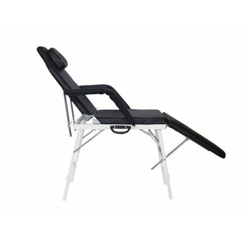 Silla Faciales Cama Camilla Sillon Spa Masaje Negro