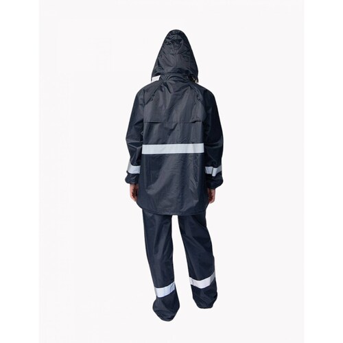 Impermeable para lluvia Senderismo Montaña Uso Rudo + Reflejantes Beckon