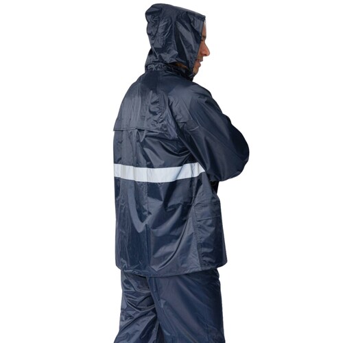 Impermeable para lluvia Senderismo Montaña Uso Rudo + Reflejantes Beckon