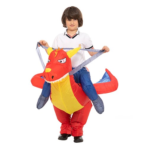 Disfraz inflable infantil toda ocasión halloween talla 3 a 7 años - Dragón & Pony