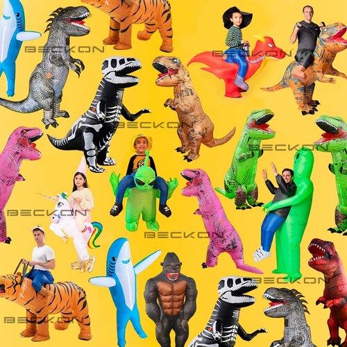 Disfraz inflable infantil toda ocasión halloween talla 3 a 7 años - Dragón & Pony