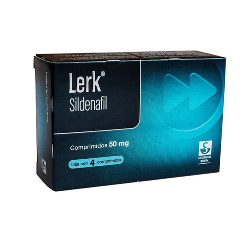 Lerk 50 Mg Caja 4 Tabletas