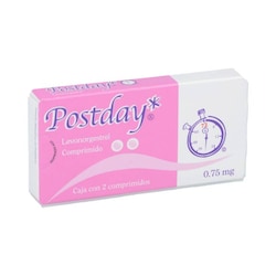 Postday Ifs Tabletas 0.75 Mg 2 Pastilla Dí­A Después