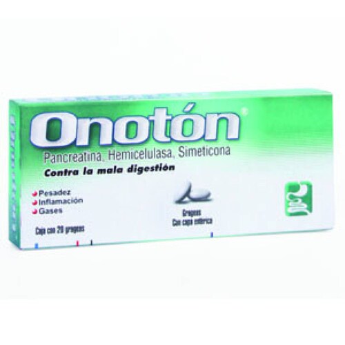 ONOTON CAJA 20 GRAGEAS
