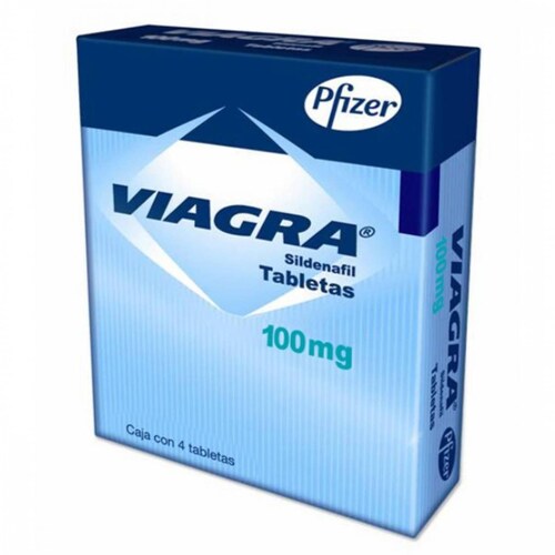 Viagra 4 Tabletas De 100 Mg