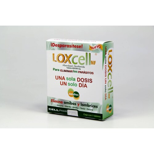 LOXCELL ADULTO NF 400/300 MG CAJA 1 TABLETA