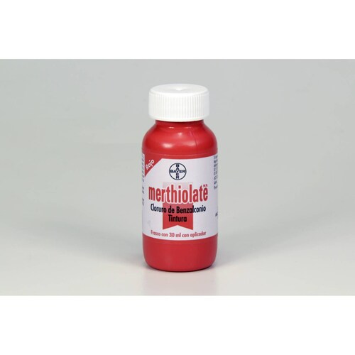 MERTHIOLATE ROJO 30 ML 1 FRASCO SOLUCION