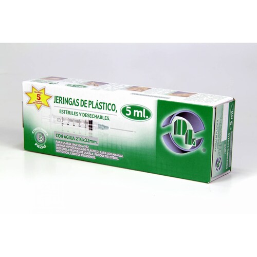 JERINGA DL 5ML 21X32 C5