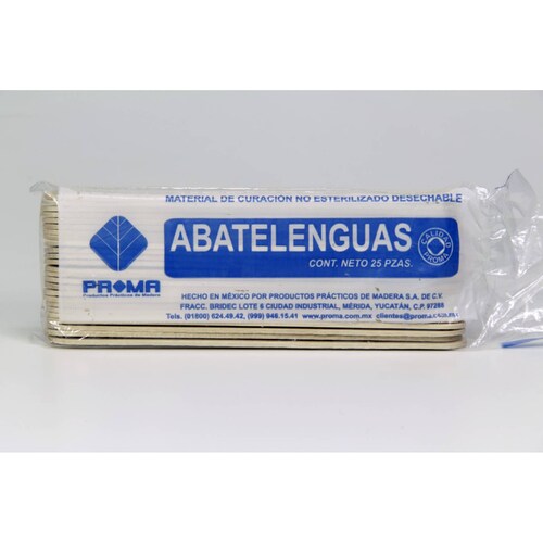 ABATELENGUAS MADERA DEGASA C25